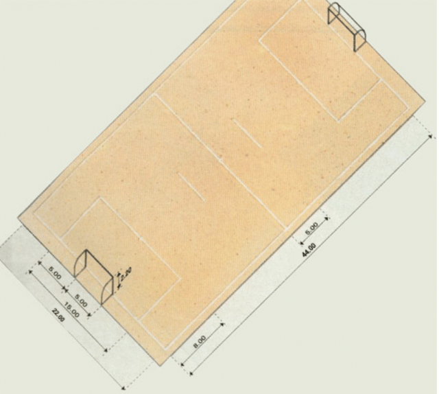 A Quadra de Futsal: Tamanho, Medidas, Áreas e Traves 