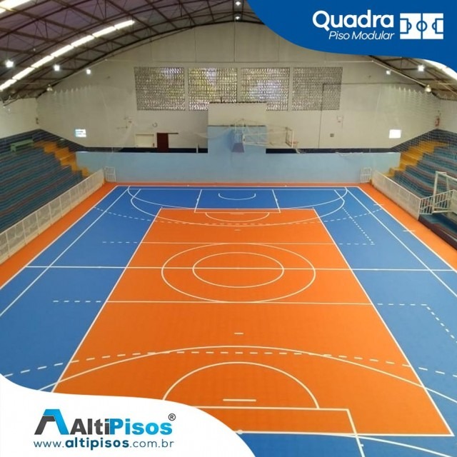 Piso Modular Para Quadras Esportivas Altipisos 7491