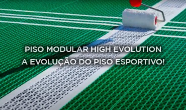 Piso Modular High Evolution - A evolução do Piso Esportivo!