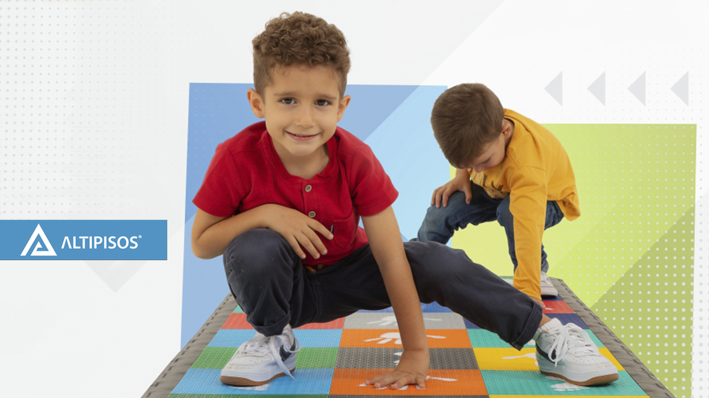 Educação infantil - Pintura no chão em 2023